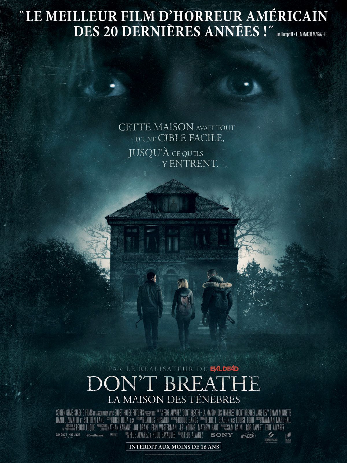Don't Breathe - La Maison des ténèbres - Film (2016) streaming VF gratuit complet