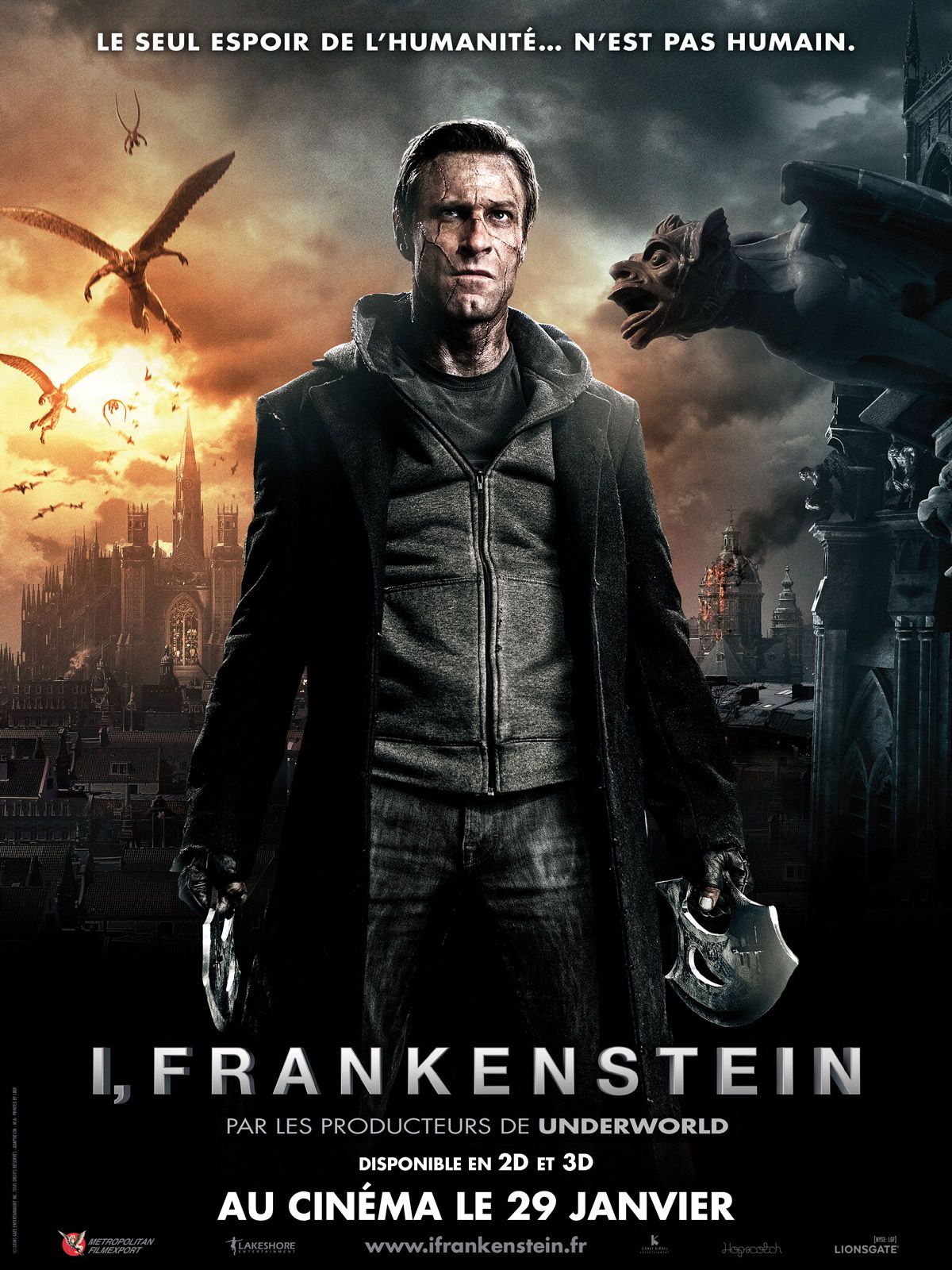 I, Frankenstein - Film (2014) streaming VF gratuit complet