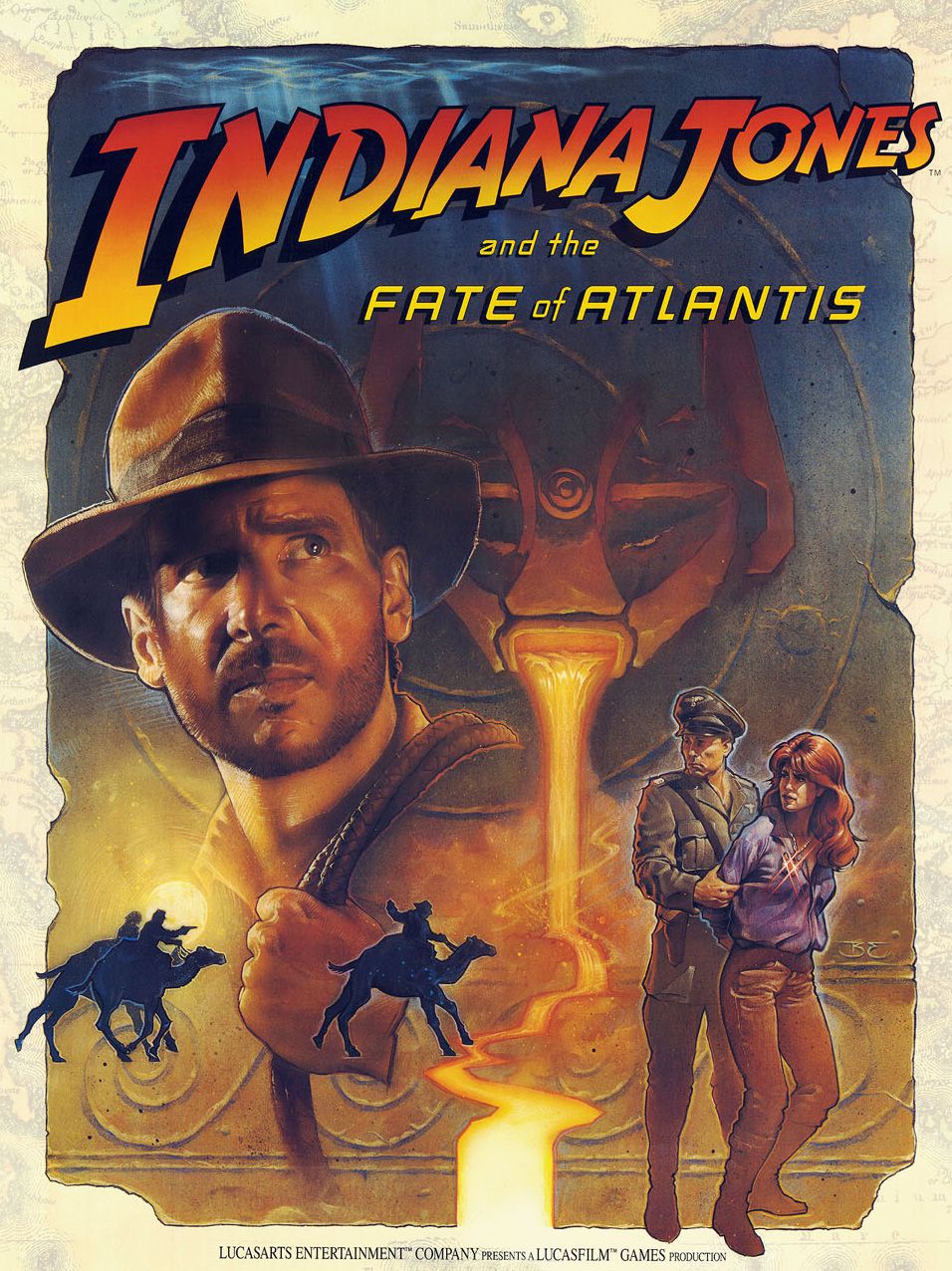 Film Indiana Jones and the Fate of Atlantis (1992)  - Jeu vidéo