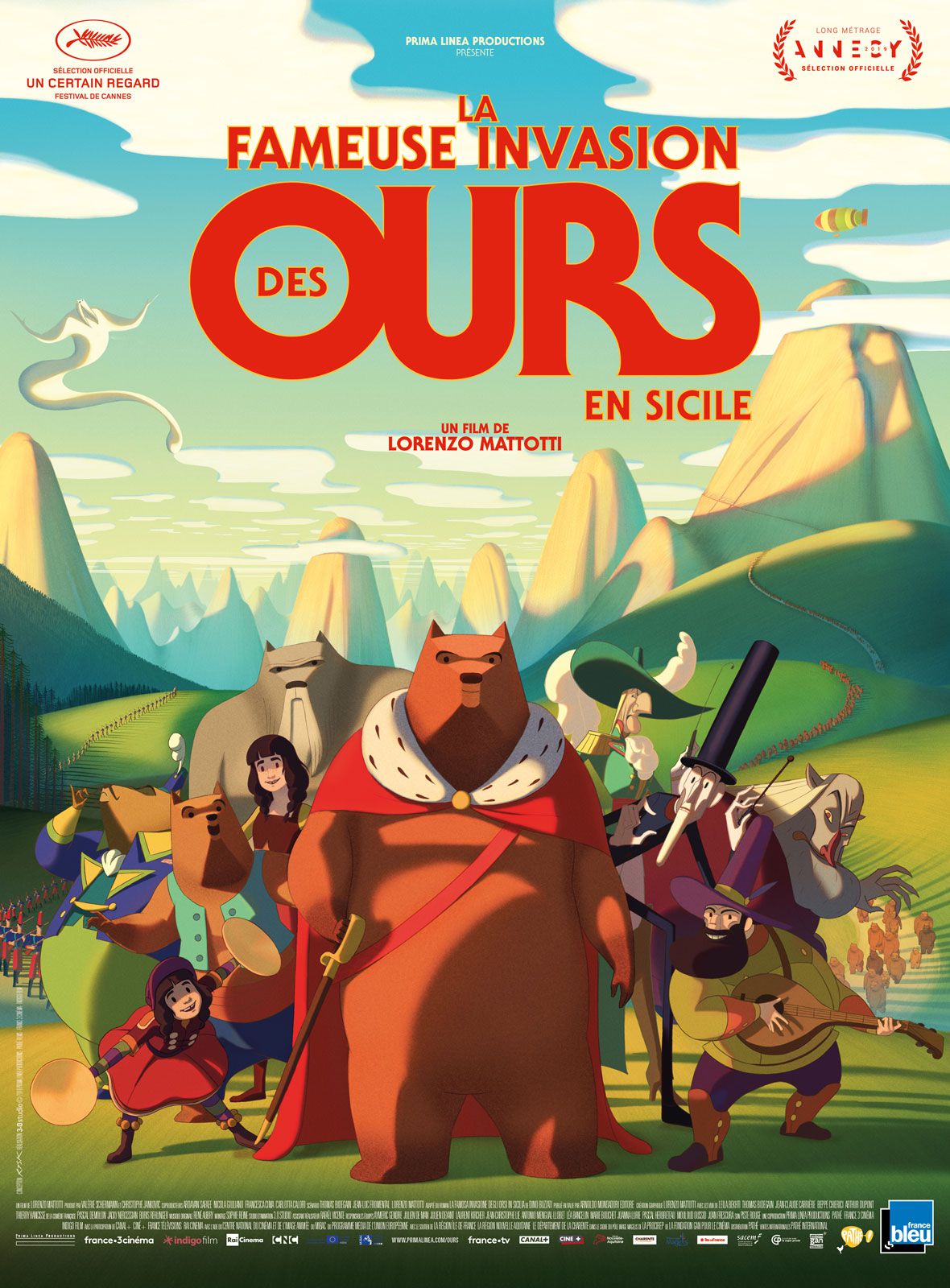 La Fameuse Invasion des Ours en Sicile - Long-métrage d'animation (2019) streaming VF gratuit complet