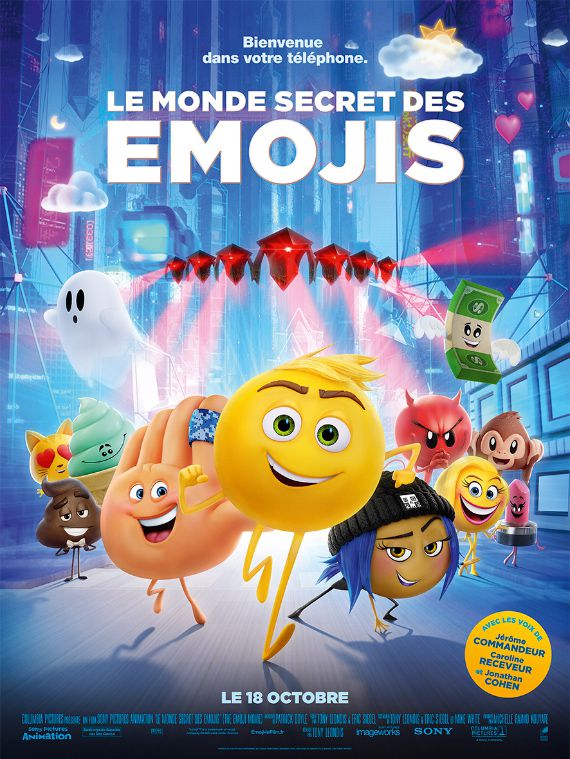 Film Le Monde secret des Emojis - Long-métrage d'animation (2017)