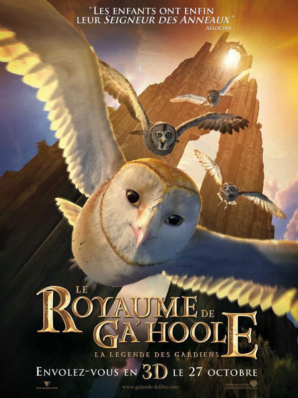 Le Royaume de Ga'Hoole : La Légende des gardiens - Long-métrage d'animation (2010) streaming VF gratuit complet