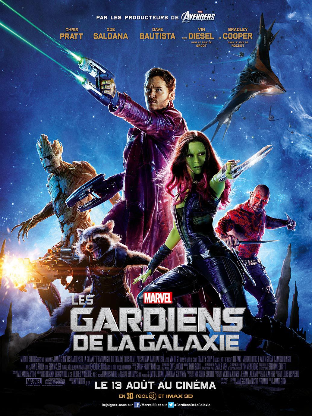 Les Gardiens de la galaxie - Film (2014) streaming VF gratuit complet