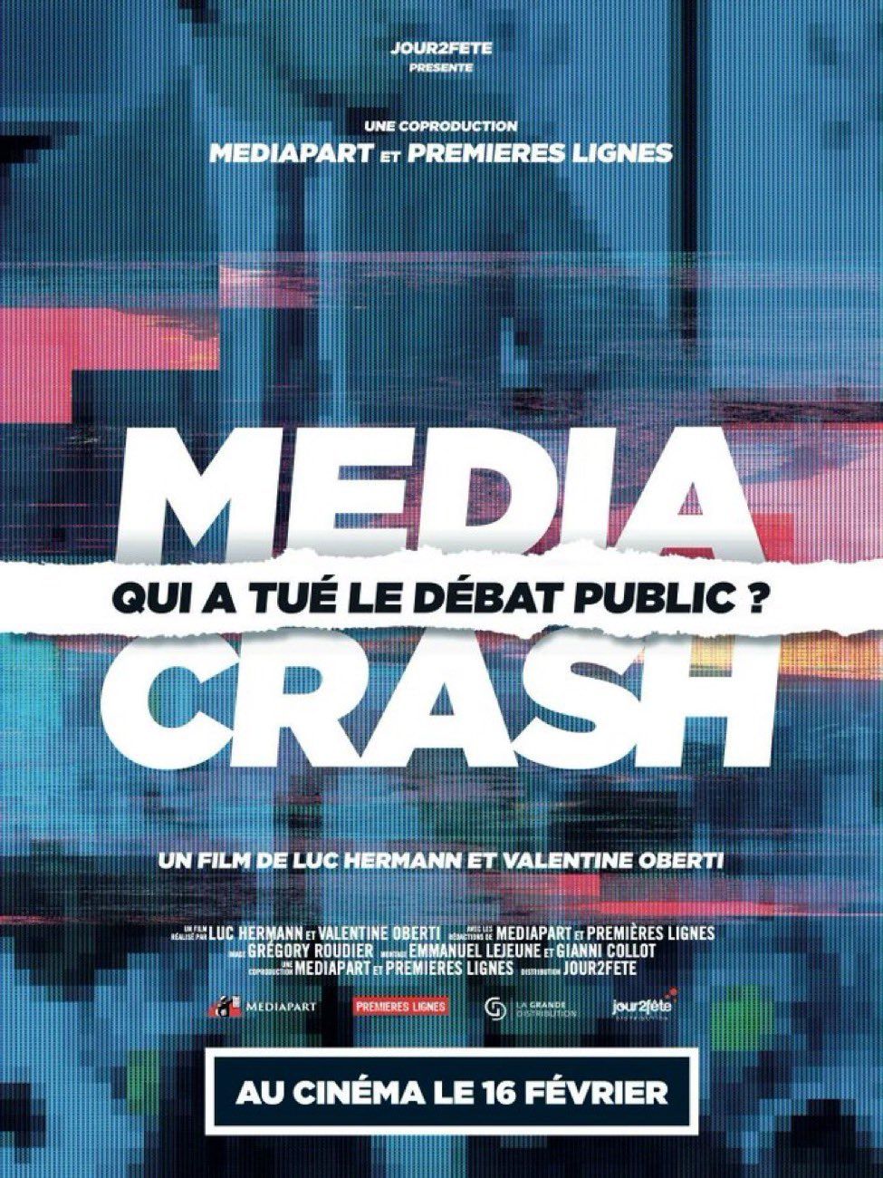 Media Crash - Qui a tué le débat public ? - Documentaire (2022) streaming VF gratuit complet