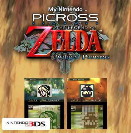 My Nintendo Picross - The Legend of Zelda : Twilight Princess (2016)  - Jeu vidéo streaming VF gratuit complet