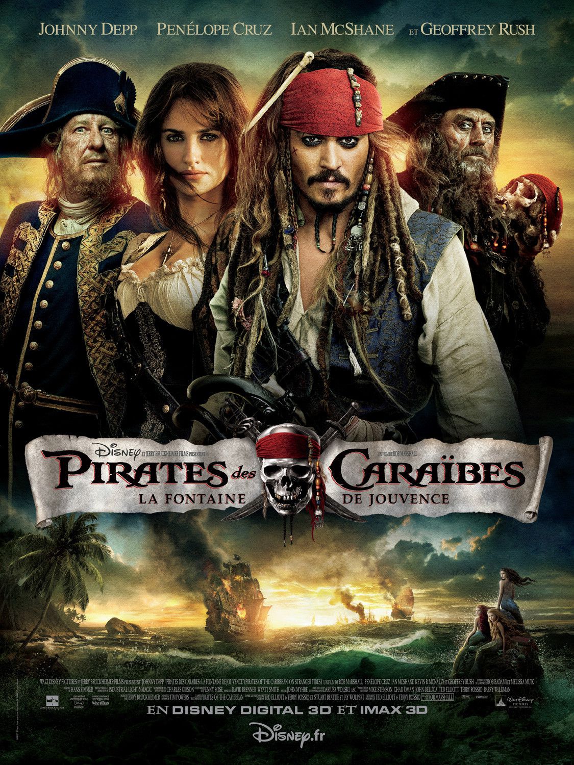 Pirates des Caraïbes : La Fontaine de Jouvence - Film (2011) streaming VF gratuit complet