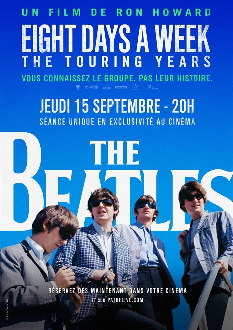 The Beatles : Eight Days a Week - The Touring Years - Documentaire (2016) streaming VF gratuit complet