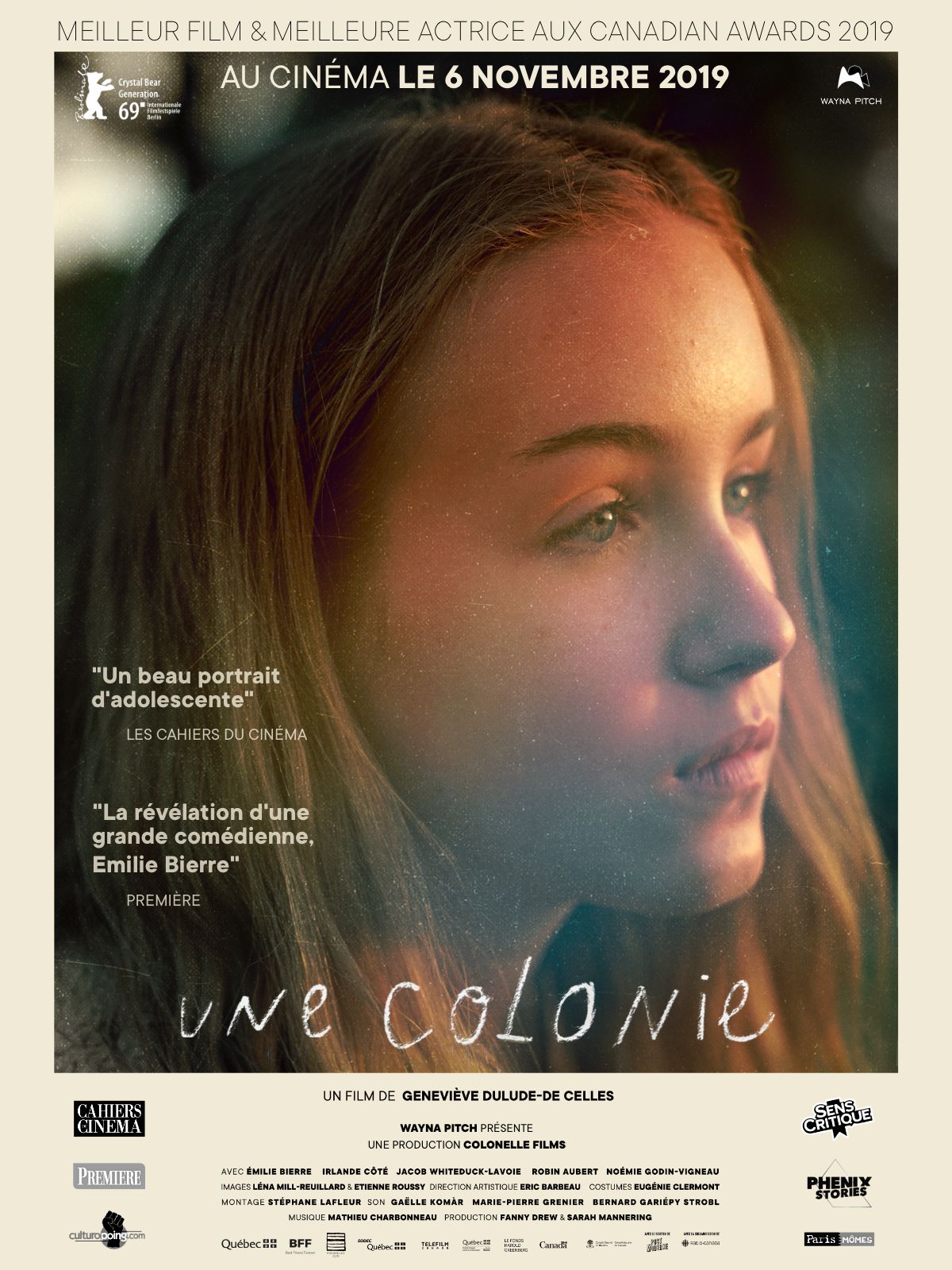 Film Une colonie - Film (2019)